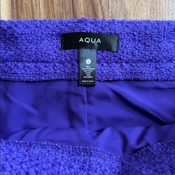 Cropped Purple Tweed Suit - Picture 6 of 6